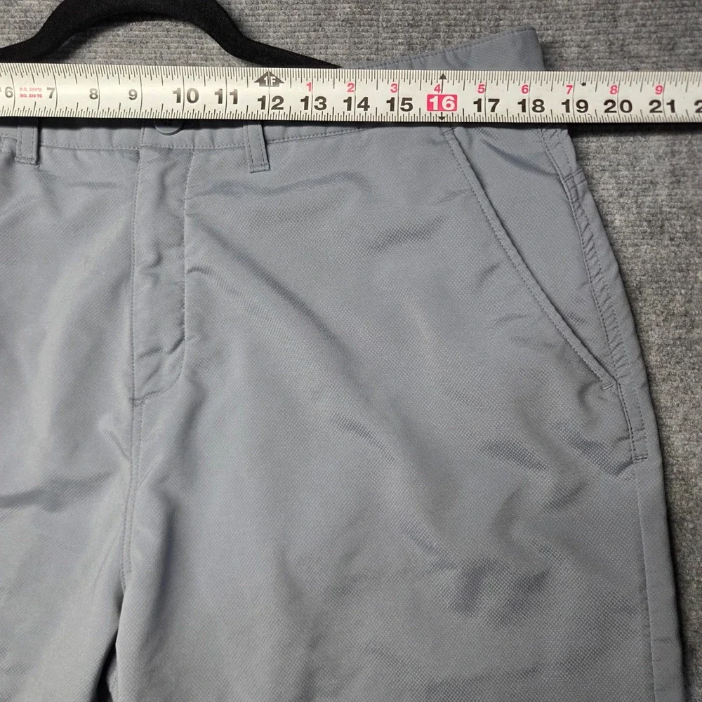 Johnnie-O Prep-Formance Shorts Mens 36 Cloudburst Gray Stretch Golf 9